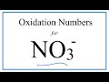 Nitrate Ion and Oxidation States