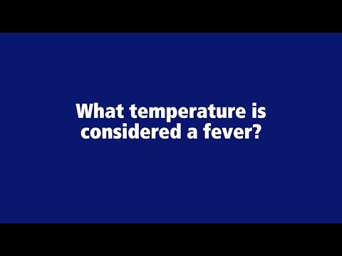 ვიდეო: რა არის ცხელება კორონავირუსისთვის?