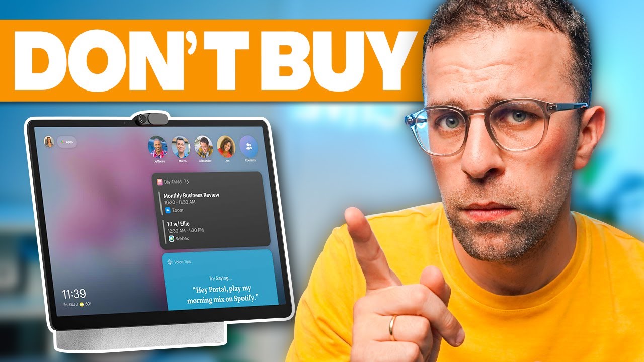 Meta Portal+ Review | Facebook's Productivity Mess - YouTube