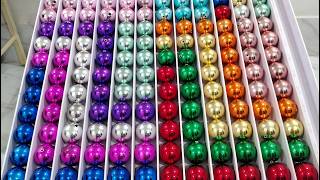 Sorting Rainbow Balls Into Perfect Order – Puzzle Game ASMR!