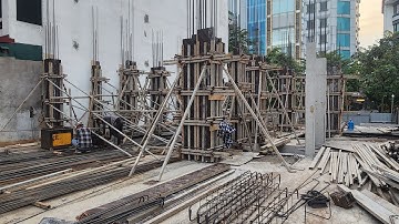 Lưu ý quan trọng khi ghép cột bằng côp pha phủ phim | Nhà đẹp Jimmy Tiên