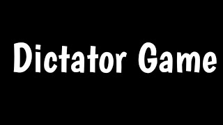 The Dictator Game | Ultimatum Game | Human Irrationality | screenshot 5