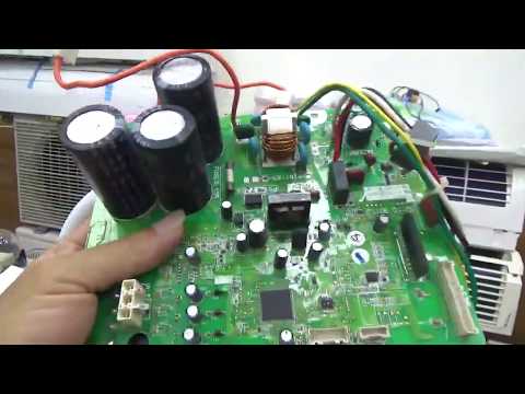 Video Sửa chữa bo mạch máy lạnh daikin nội địa 100v. Cấu... - youtube