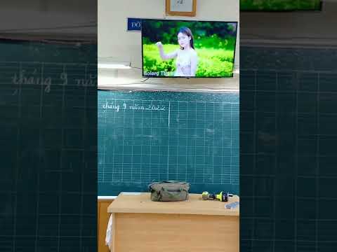 Video ????LẮP TV CHO LỚP HỌC - Trường tiểu học Võ Thị Sáu Q.Gò... - YouTube
