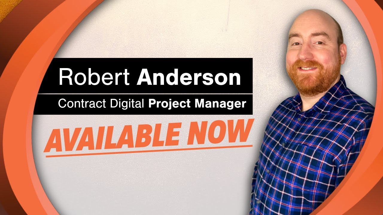 Digital Project Manager | Robert Anderson – Experienced Delivery Lead for Digital Transformation