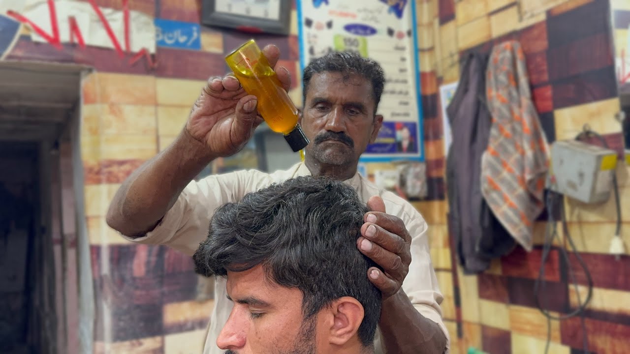 No Talking, Pure Relaxation 💤 Chacha Multani Head Massage #asmr 