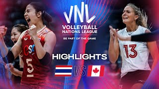 THA vs.  CAN  Highlights | Week 1 | Women's VNL 2024