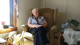 Alice answering how the Meals on Wheels program is helping her