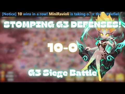 CONQUERING G3 SIEGE And Using Shren G3 Siege Vs Catac Ysm Mother S Wish Summoners War 