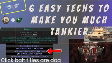 6 Techs to STOP DYING (no BS!) and get Tankier in Path of Exile 2