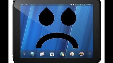 HP Kills WebOS!!!