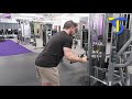 Cable EZ Bar Reverse Grip Tricep Extension