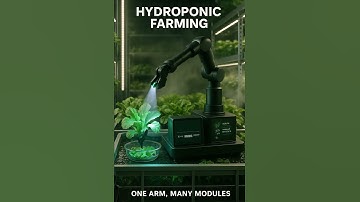 One robot hydroponic farming with ai flex bot