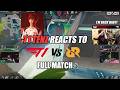 TenZ REACTS to T1 vs RRQ Full Match CRAZY Moments Buzz Ace, Stax on Fire | VCT Pacific Reaction