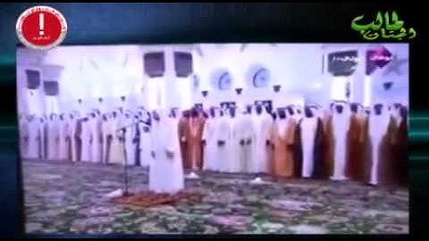 إمام مسجد شيخ زايد يصلي جماعة بحضور المئات من المصلين يخترع سورة جديدة