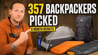 I Asked 357 Backpackers What Gear Beginners Should Actually Buy