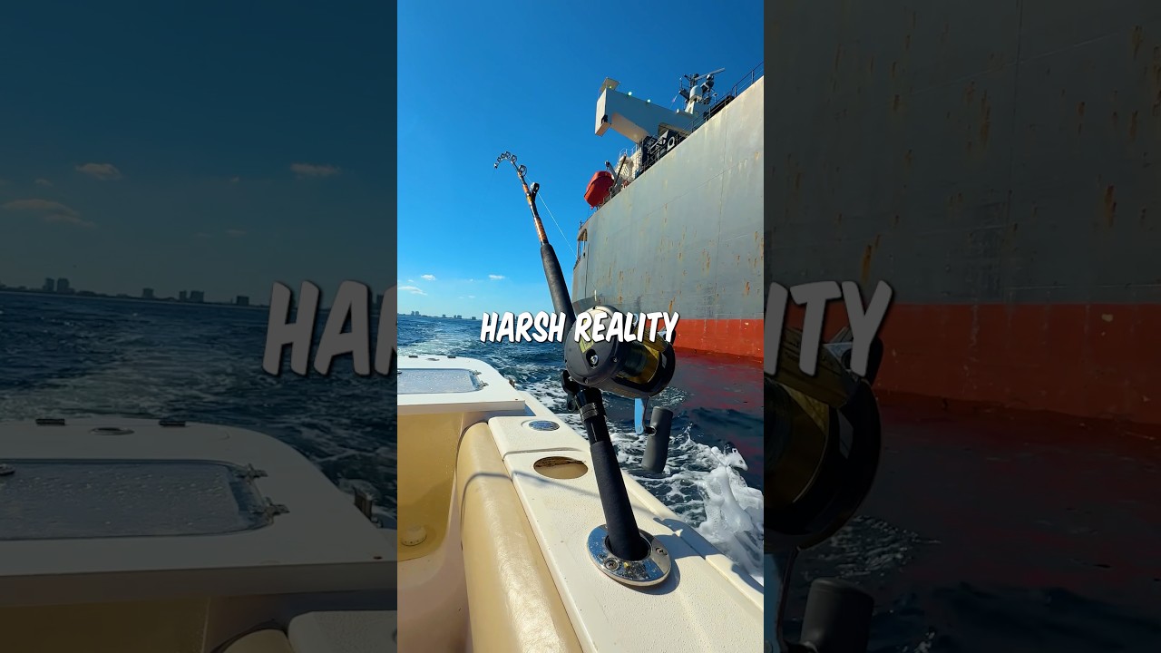 The HARSH Reality Of Deep Sea Fishing… #fishing #shorts