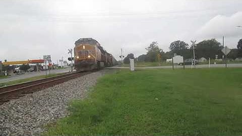 FREE LIKE VIDEO: Union Pacific 2554 C45AH Leads Norfolk Southern Auto/Intermodal Train