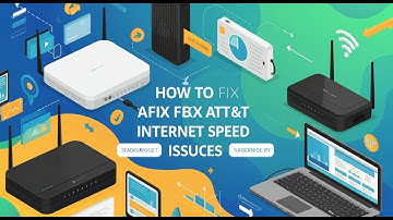 How to fix AT&T fiber internet speed issues
