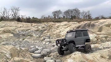 MST CFX j4 jimny jb74 ジムニー オープンデフ仕様　川本シェイクダウン