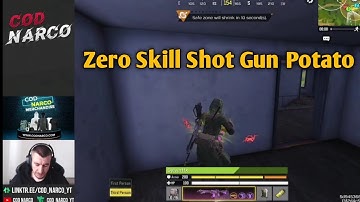 CoD Narco Spectating This Zero Skill Shot Gun Player | CoD Narco Found Potato With HS0405
