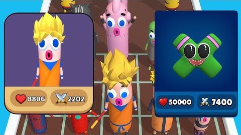 Merge Master: Monster Run 3D 🌟🌟 VS 🌟🌟 Merge Alphabet Run