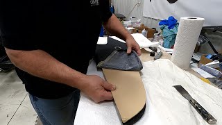 1969 BOSS 302 Mustang Restoration #30. Headliner & Sail Panel Installation