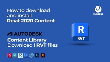 How to download and install Revit 2020 Content Library I RVT files