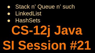 Cs-12J Java Si Session