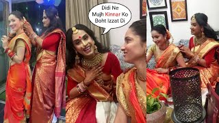 Ankita Lokhande Shows Love-N- Respect To किन्नर Pooja Sharma Rekha On Mahashivratri Puja For #SSR