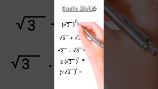 Basic Math Tricks | Square Root Trick √3 Explained in 10 Seconds #shorts #RankSathi