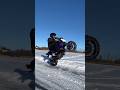 Riding the Groms on the ice #hondagrom