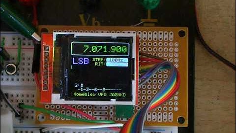 Arduino　DDS-VFO　JA2NKD
