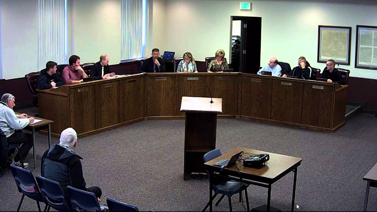 Sheldon City Council 2/17/16 YouTube