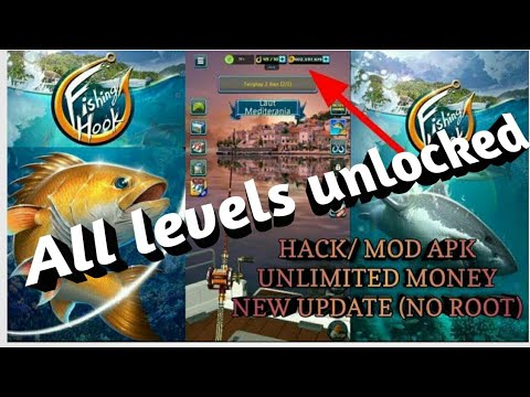 Fishing Hook Mod Apk Unlimited Money And All Levels Unlocked With💯 Proof✓ - Youtube