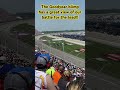So nostalgic to see the Goodyear blimp at the race track!!! #NASCAR