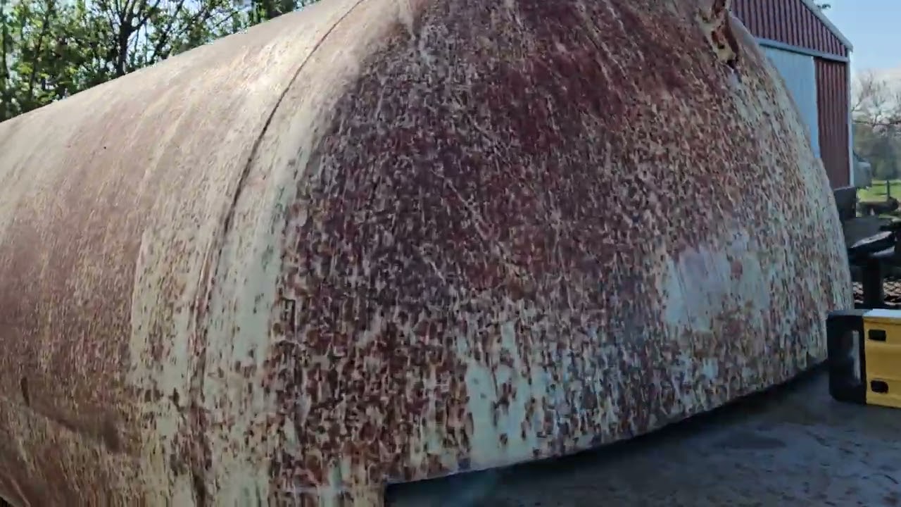 Firebox fitup - round tank, square firebox