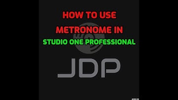How to Use Metronome in Studio One