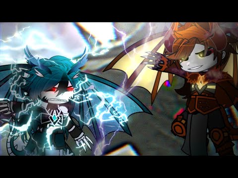— The Predacons War — | Transformers Prime AU | Predaking vs Thunderstorm | Gacha Meme |