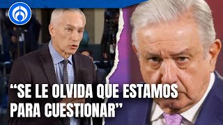 Jorge Ramos reacciona a agresión de AMLO contra periodista