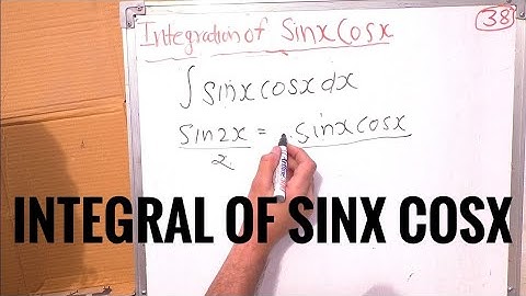 integral of sinx cosx in Hindi | Surendra Khilery | Integration of trigonometric functions