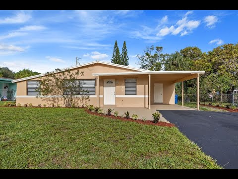 1041 Northwest 25th Way, Fort Lauderdale, FL home video tour