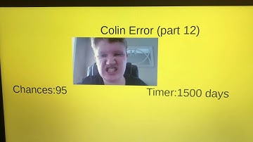 Colin Error (part 12)