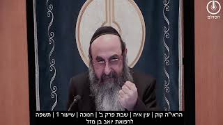הראי"ה קוק | עין איה | שבת פרק ב' | חנוכה | שיעור 1 | תשפה
