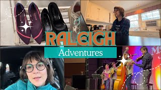A few days in my life: client concerts + thrifting in Raleigh