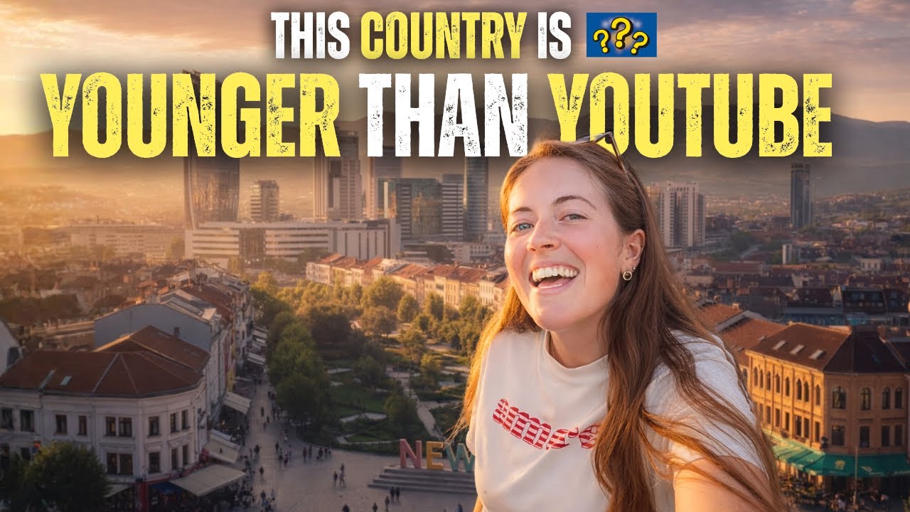 This Country in Europe is YOUNGER than YouTube | Pristina, Kosovo First Impressions 🇽🇰