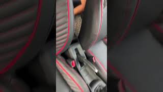 Front fullbucket seat cover fitting