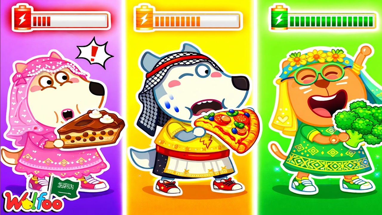 وولفو يشارك في تحدّي طعام الطاقة ⚡🍔⭐ @wolfooinarabic