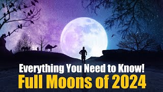 Full Moon 2024 | Full Moon Calendar 2024 | Astronomy Events 2024 ||  @its7EVEN