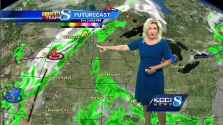 KCCI noon video forecast